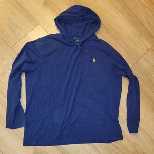 Polo by Ralph Lauren Men's Deep Blue Hoodie